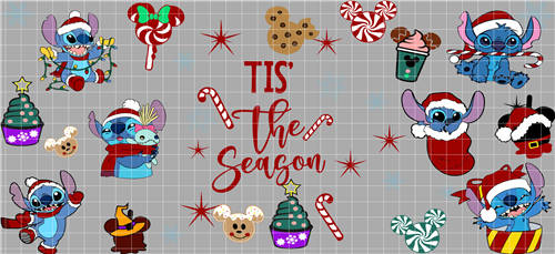 16oz Christmas-S 1254